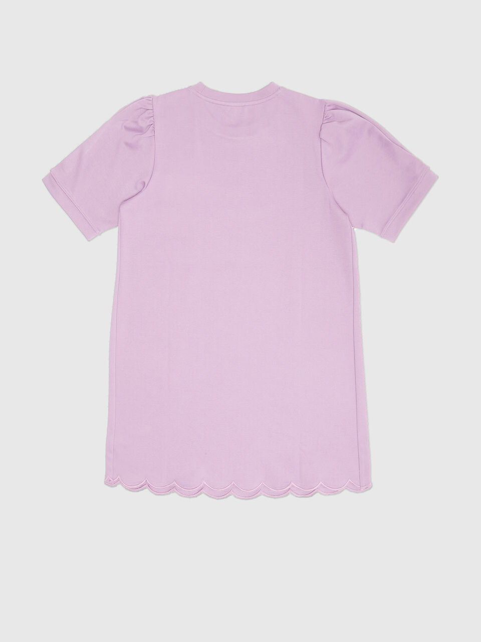 Short Sleeve DreShort Sleeve With Scallop Hem image number null