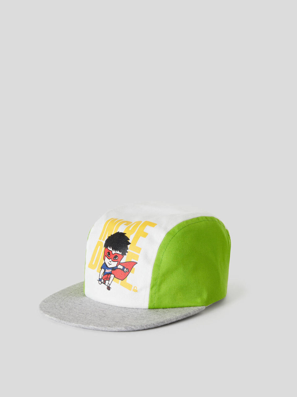 Color block cap in 100% cotton image number 1