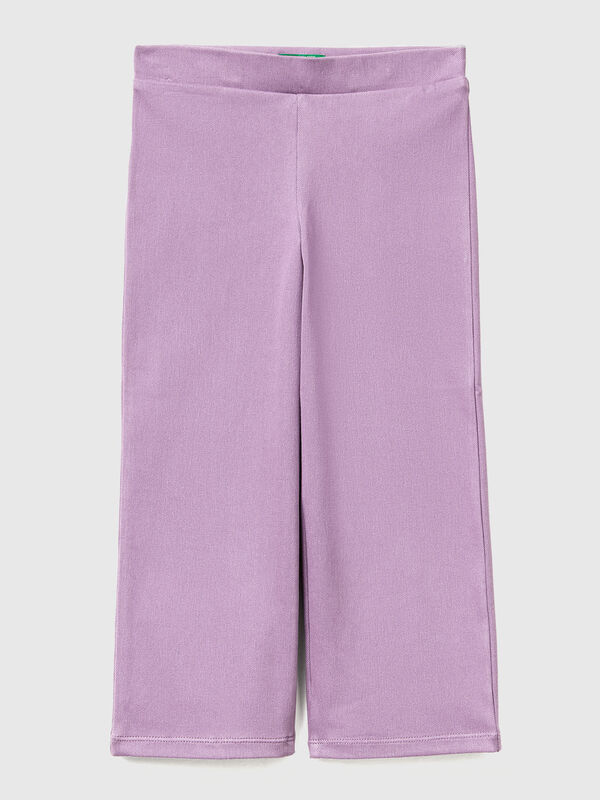 Stretch cotton trousers Junior Girl