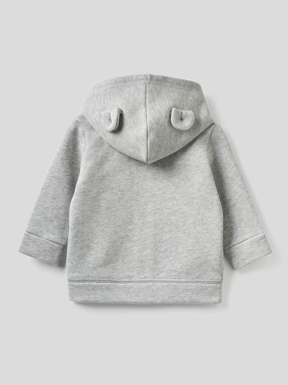 Sweatshirt with hood in organic cotton image number 2