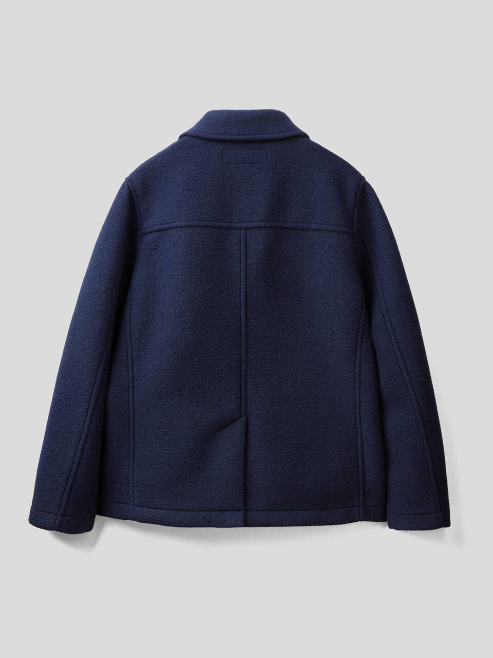 Short double-breasted coat image number 2