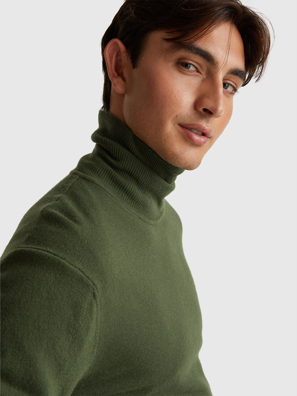 TURTLE NECK SWEATER Men image number null