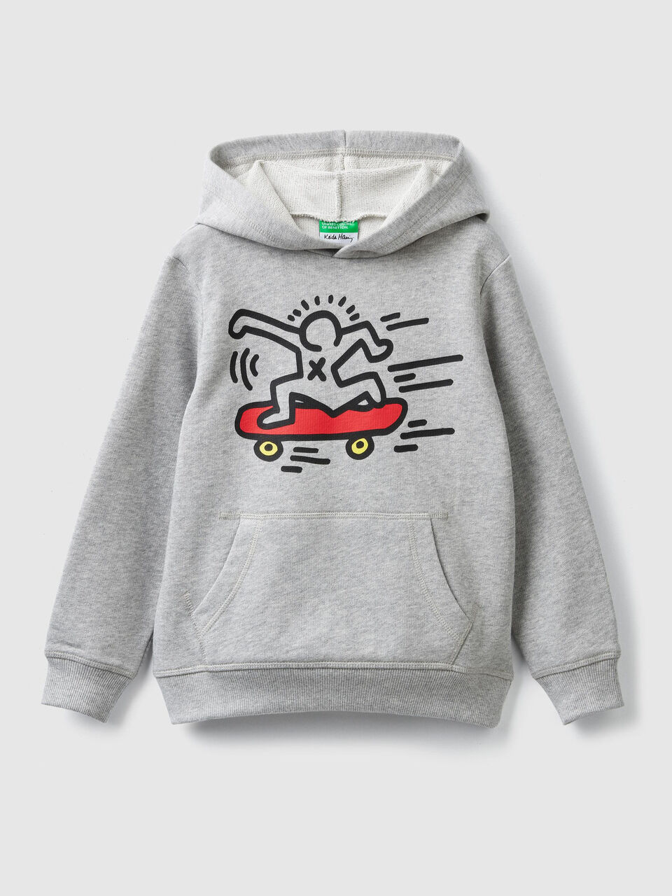Sweatshirt with "Keith Haring" print image number 1