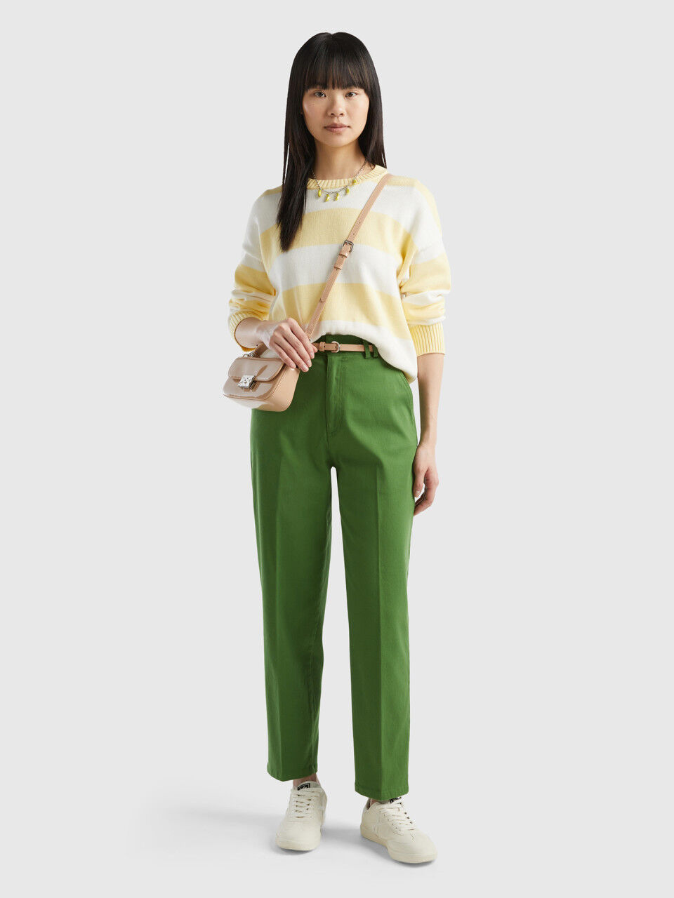 Women s Chino Trousers New Collection 2024 Benetton
