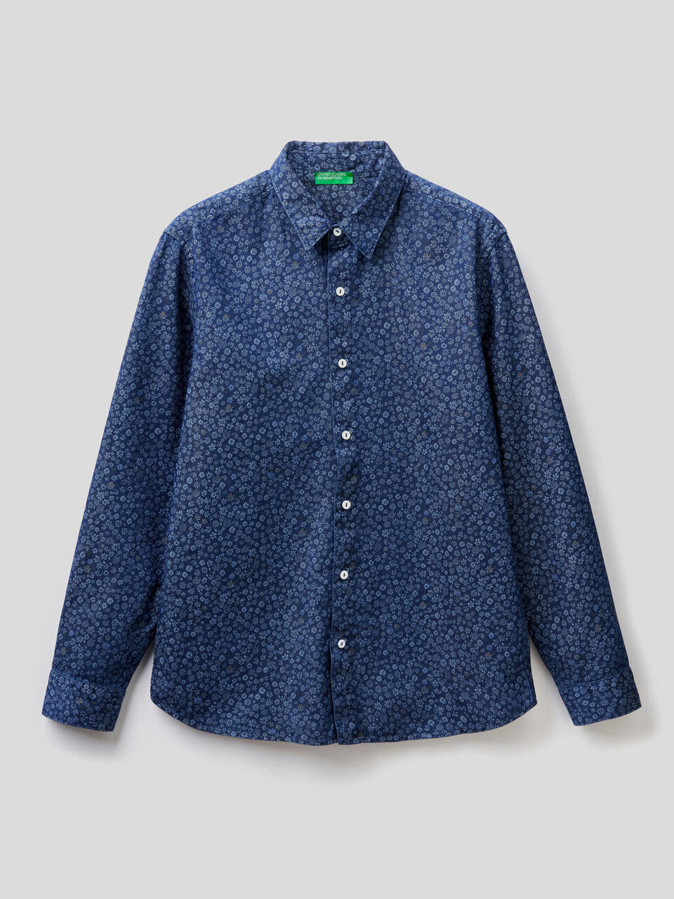 Pure cotton printed shirt image number 1