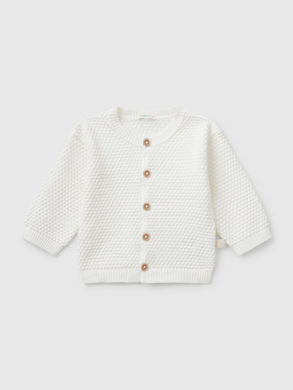 100% cotton knit cardigan New Born (0-18 months)