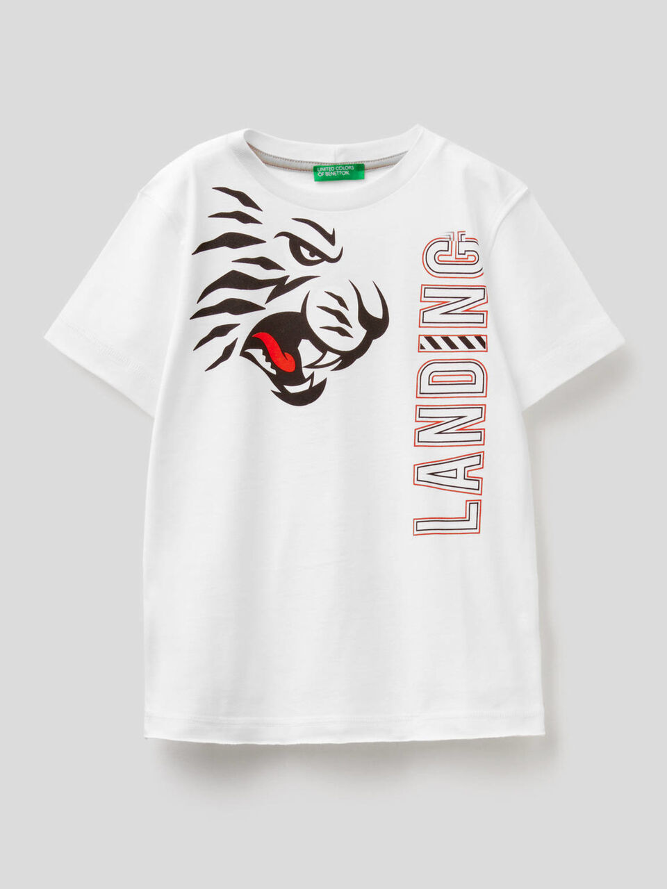 100% cotton t-shirt with print image number 1
