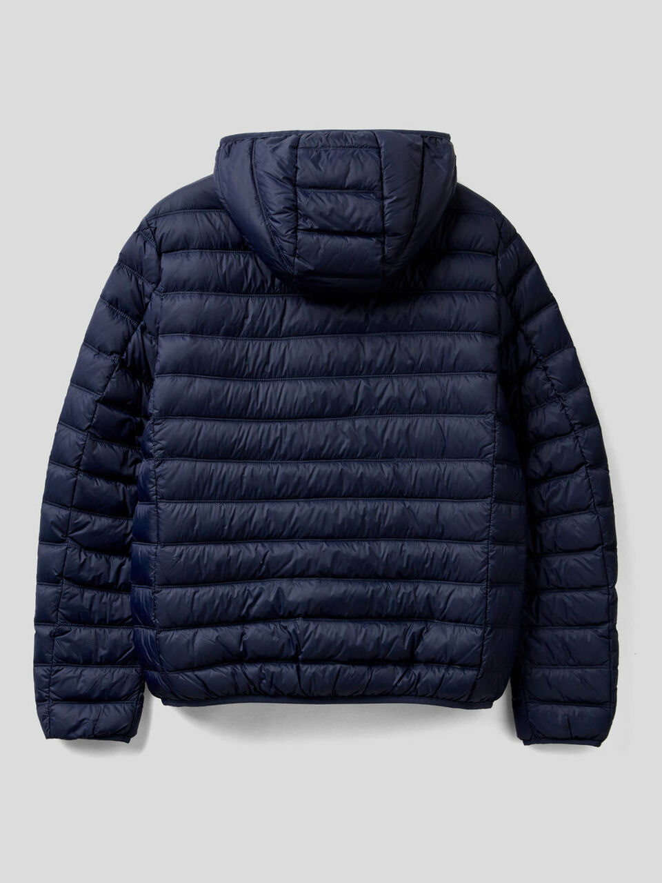 Slim fit padded jacket with hood image number 2