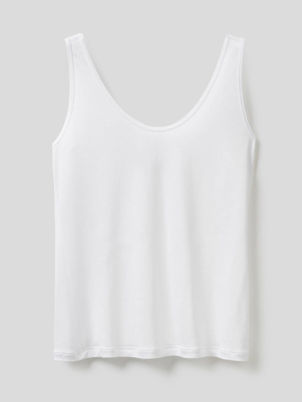 Tank top with round neck image number 1