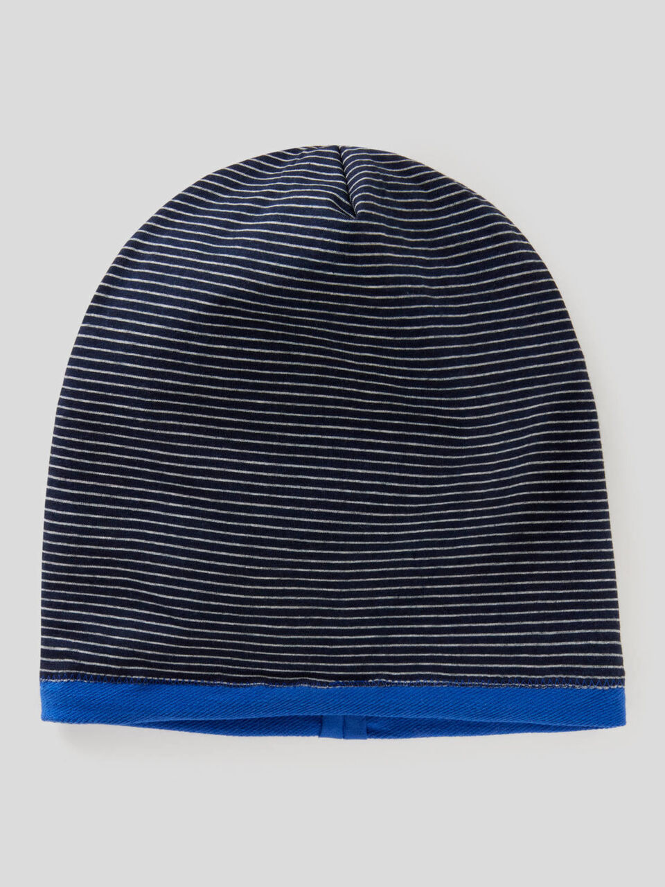 Reversible hat in stretch cotton image number 2