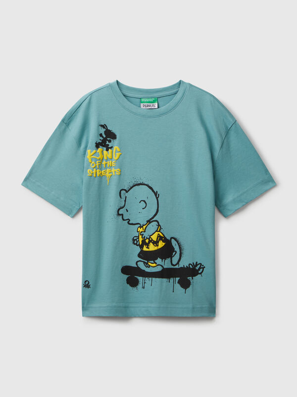 ©Peanuts graffiti print t-shirt  Junior Boy