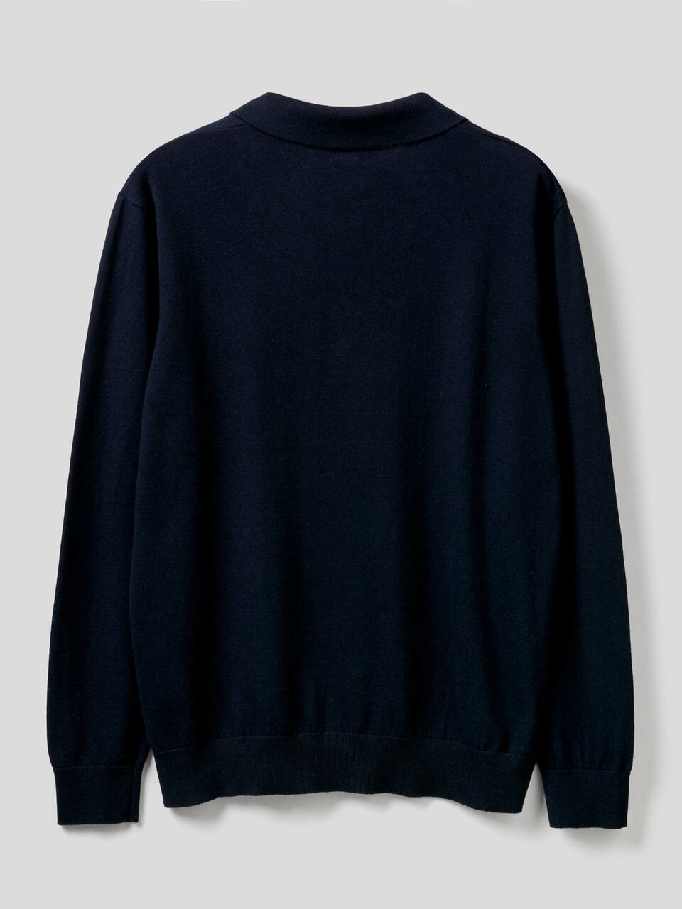 Cashmere and cotton blend polo image number 2