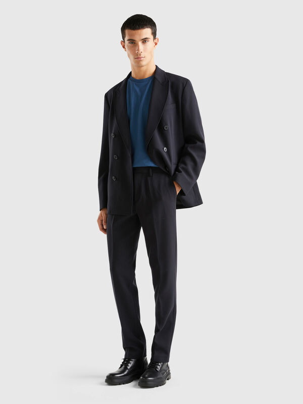 Flowy slim fit pants