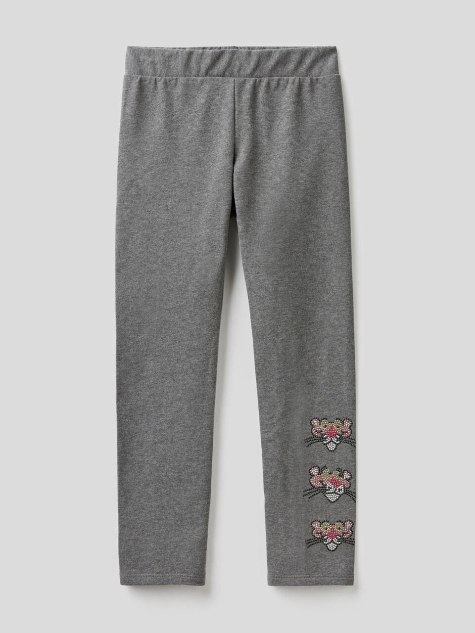 Pink Panther leggings with rhinestones image number 1