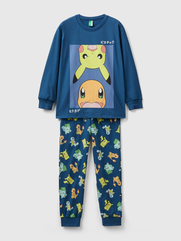 Warm pyjamas with Pokémon print Junior Boy