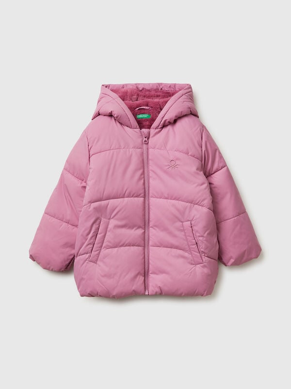 Padded jacket with hood Junior Girl