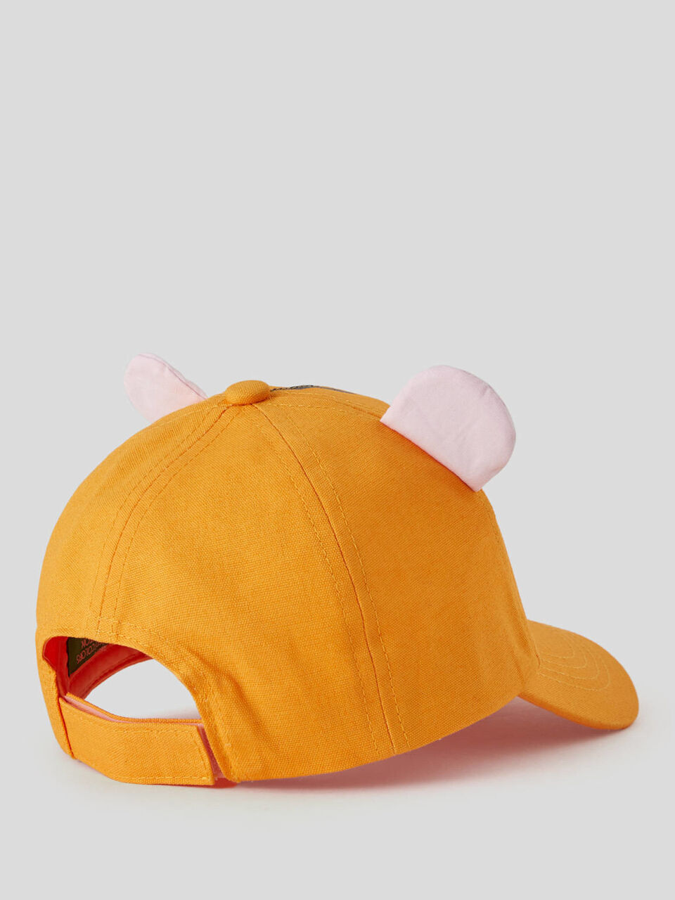 Hat with brim in pure cotton image number 2