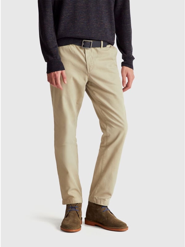 Slim fit chinos Men