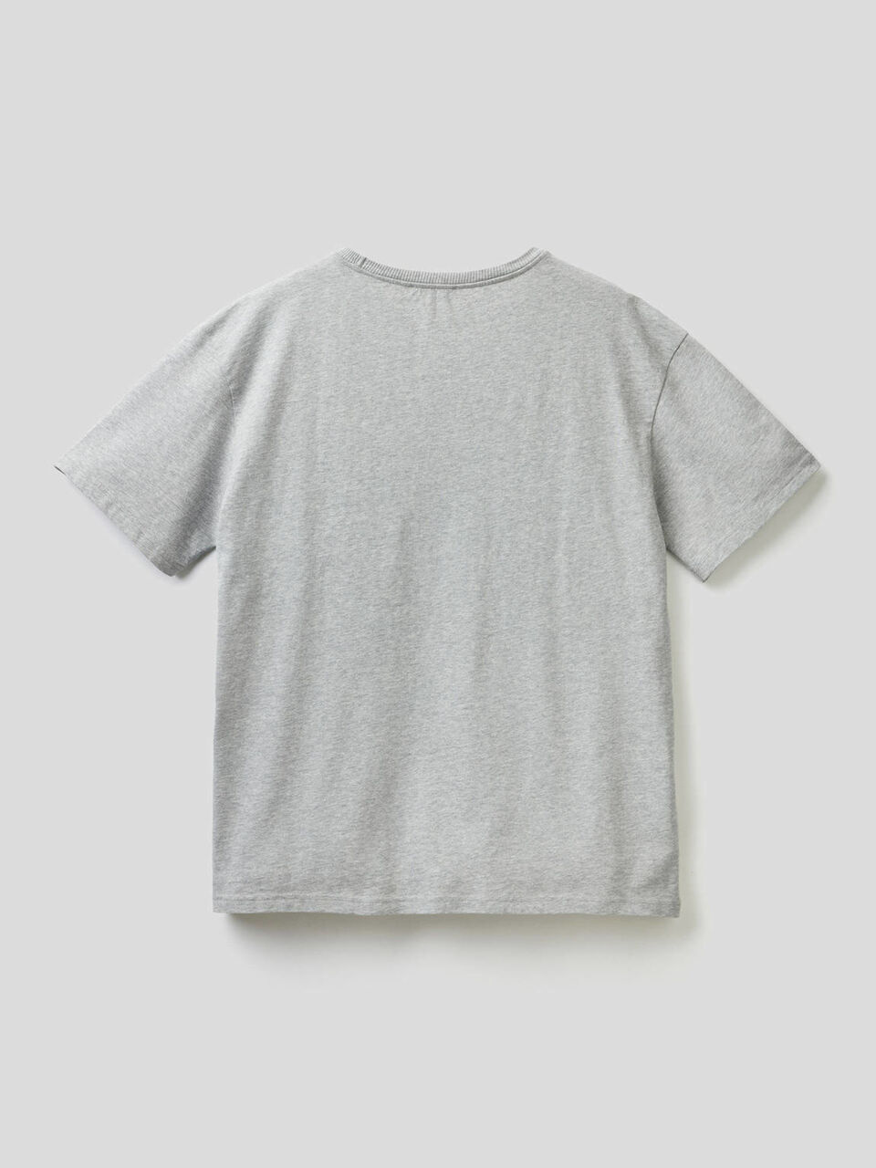 100% cotton t-shirt with clashing band image number 2