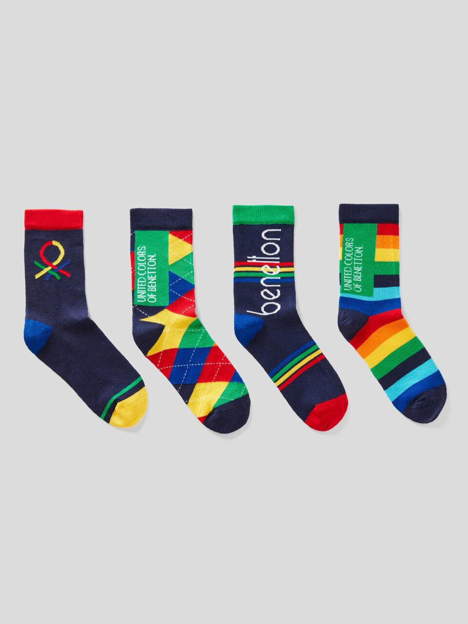 Four pairs of socks image number 1