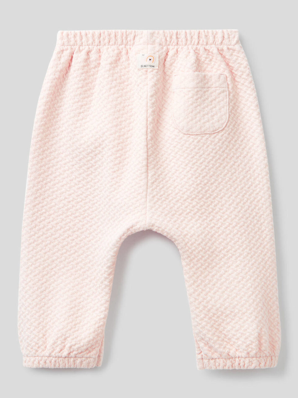 Trousers in knit stretch organic cotton image number 2