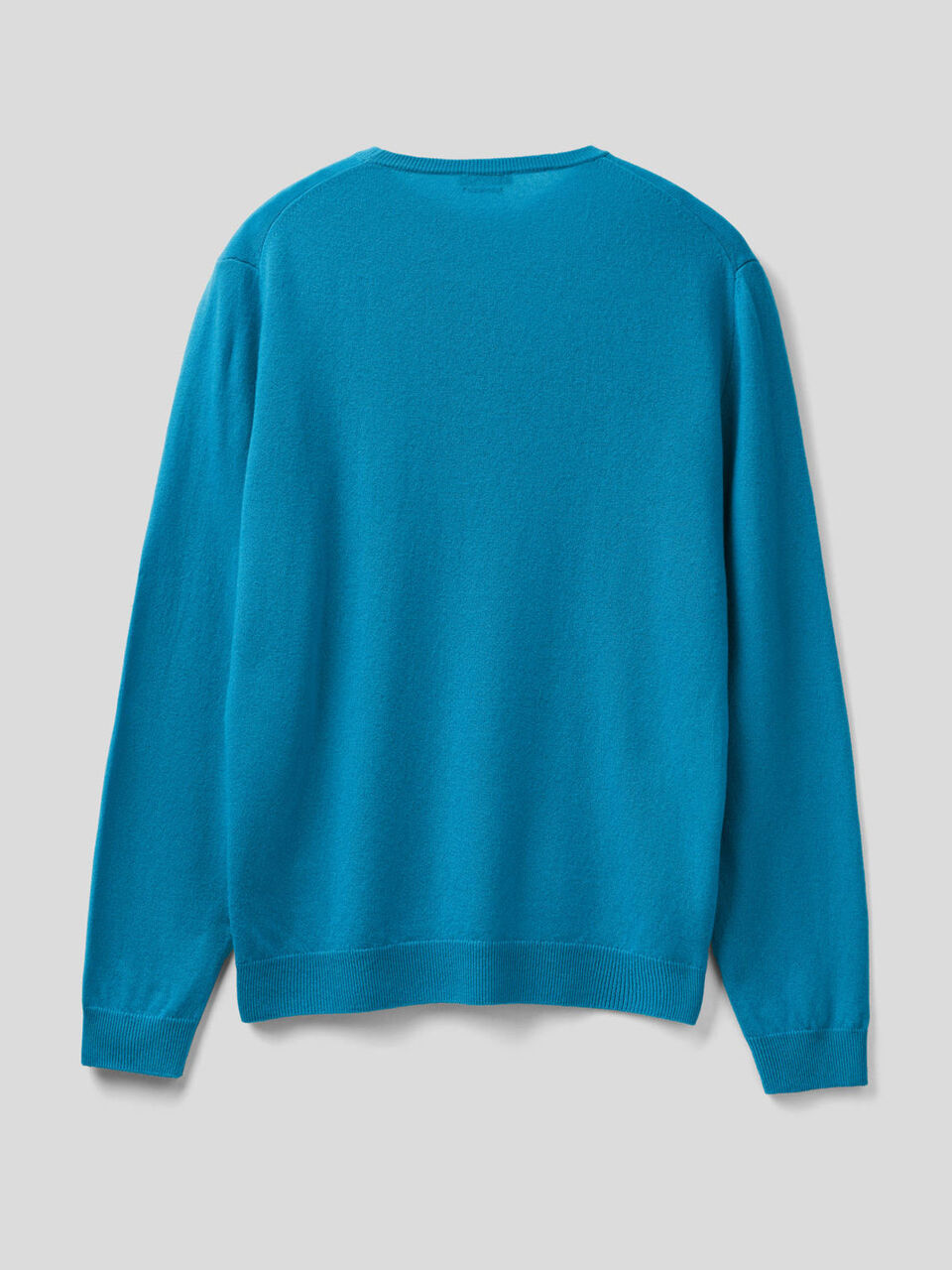 Crew neck sweater in pure virgin wool image number 2