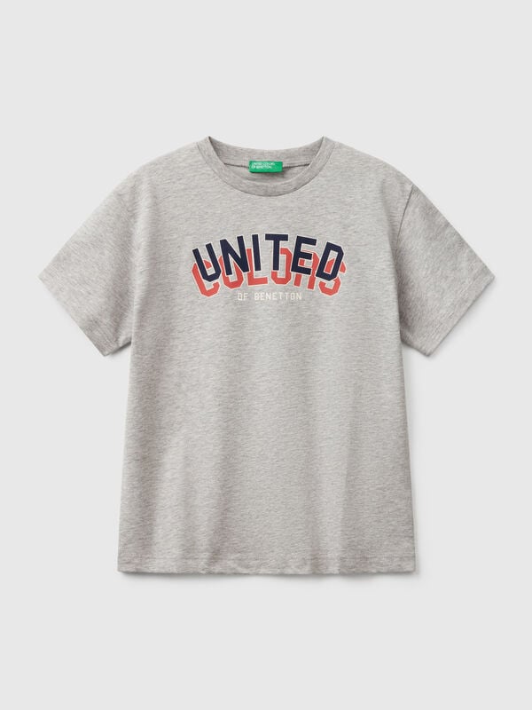 Short sleeve t-shirt in 100% cotton Junior Boy