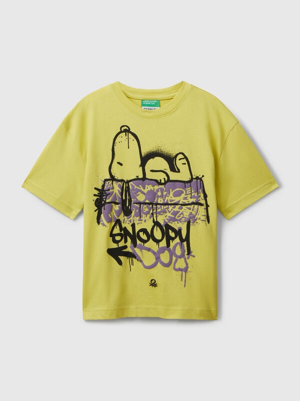 ©Peanuts graffiti print t-shirt  Junior Boy