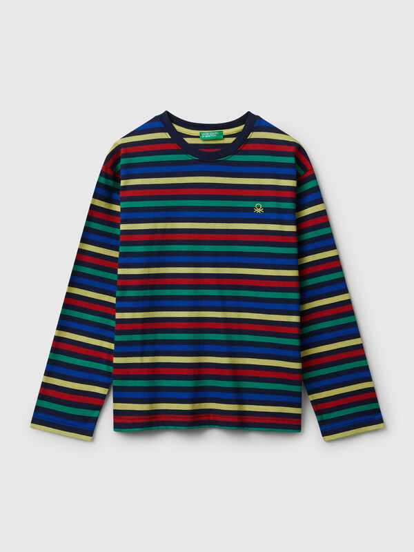 Long sleeve striped t-shirt Junior Boy