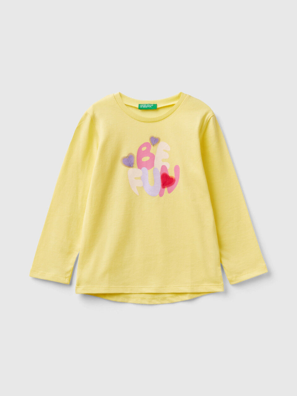 Girls yellow outlet long sleeve top