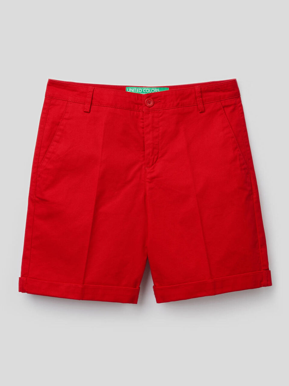 Bermudas in stretch cotton image number 1
