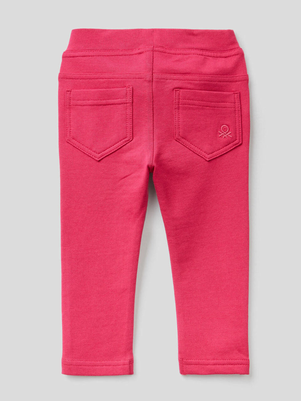 Stretch sweat fabric jeggings image number 2