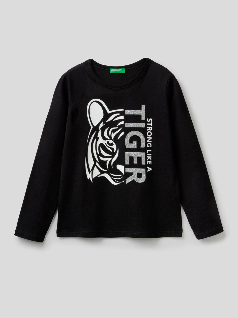 Printed t-shirt in 100% cotton image number 1