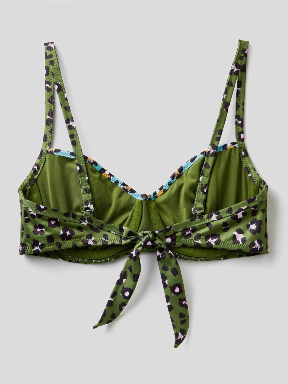 Printed two-tone top image number 2