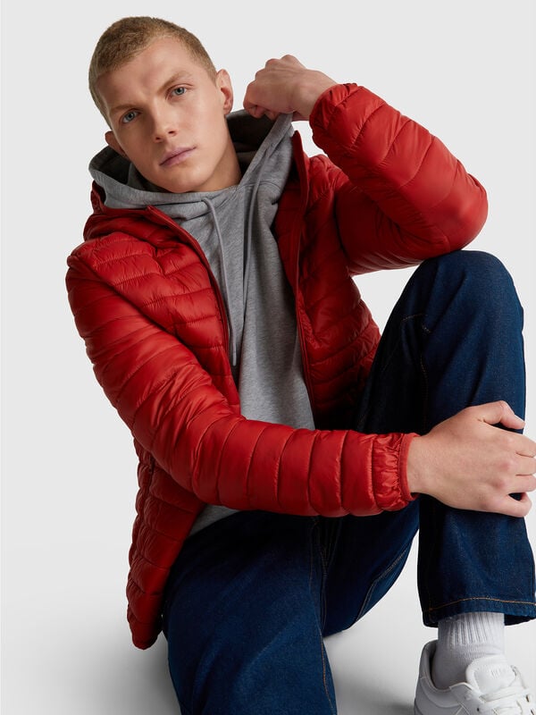 Regular fit puffer jacket  Men