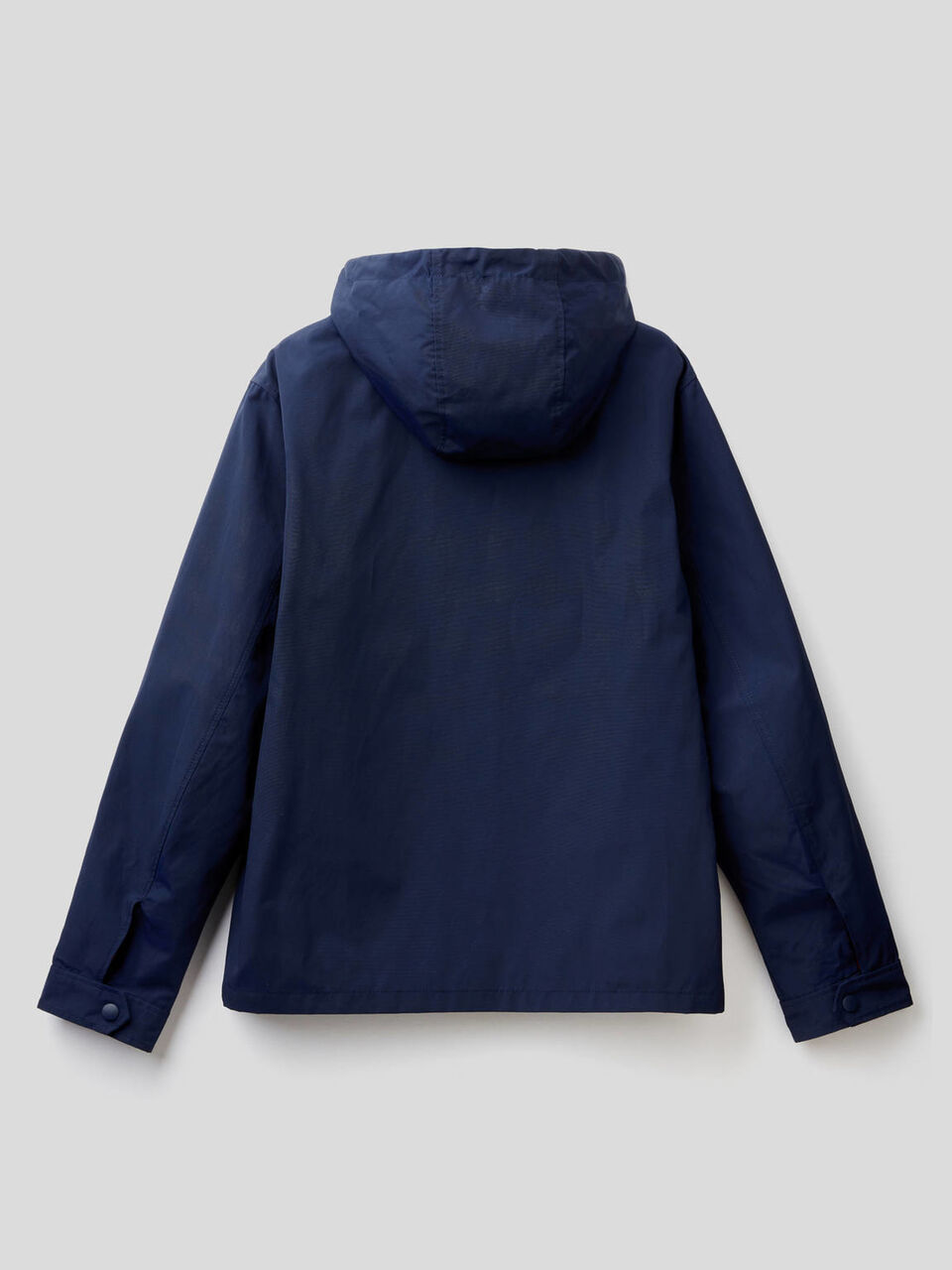 Jacket with zipper and hood image number 2