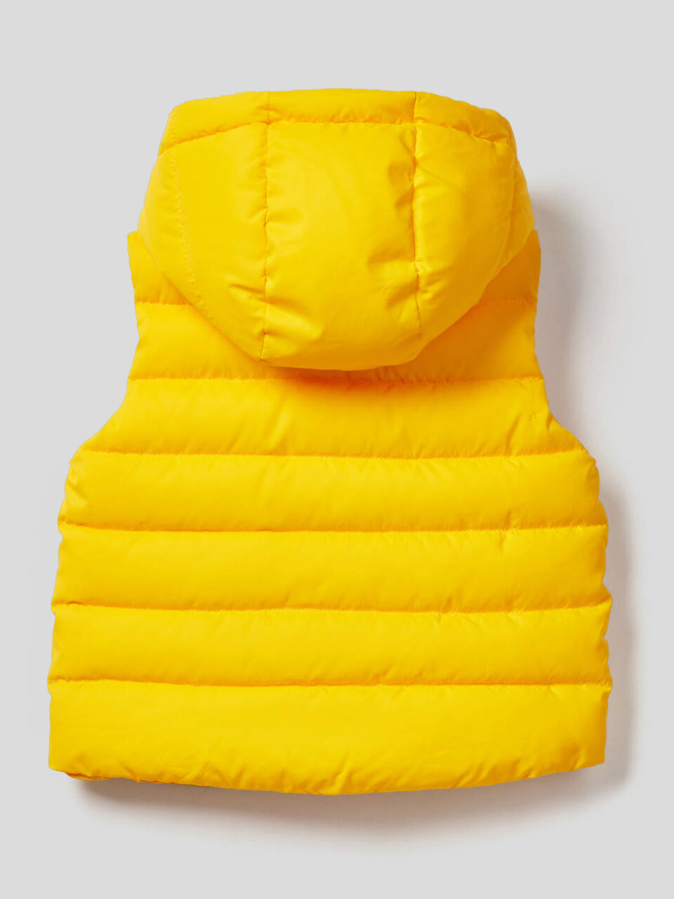 Padded vest with removable hood image number 2