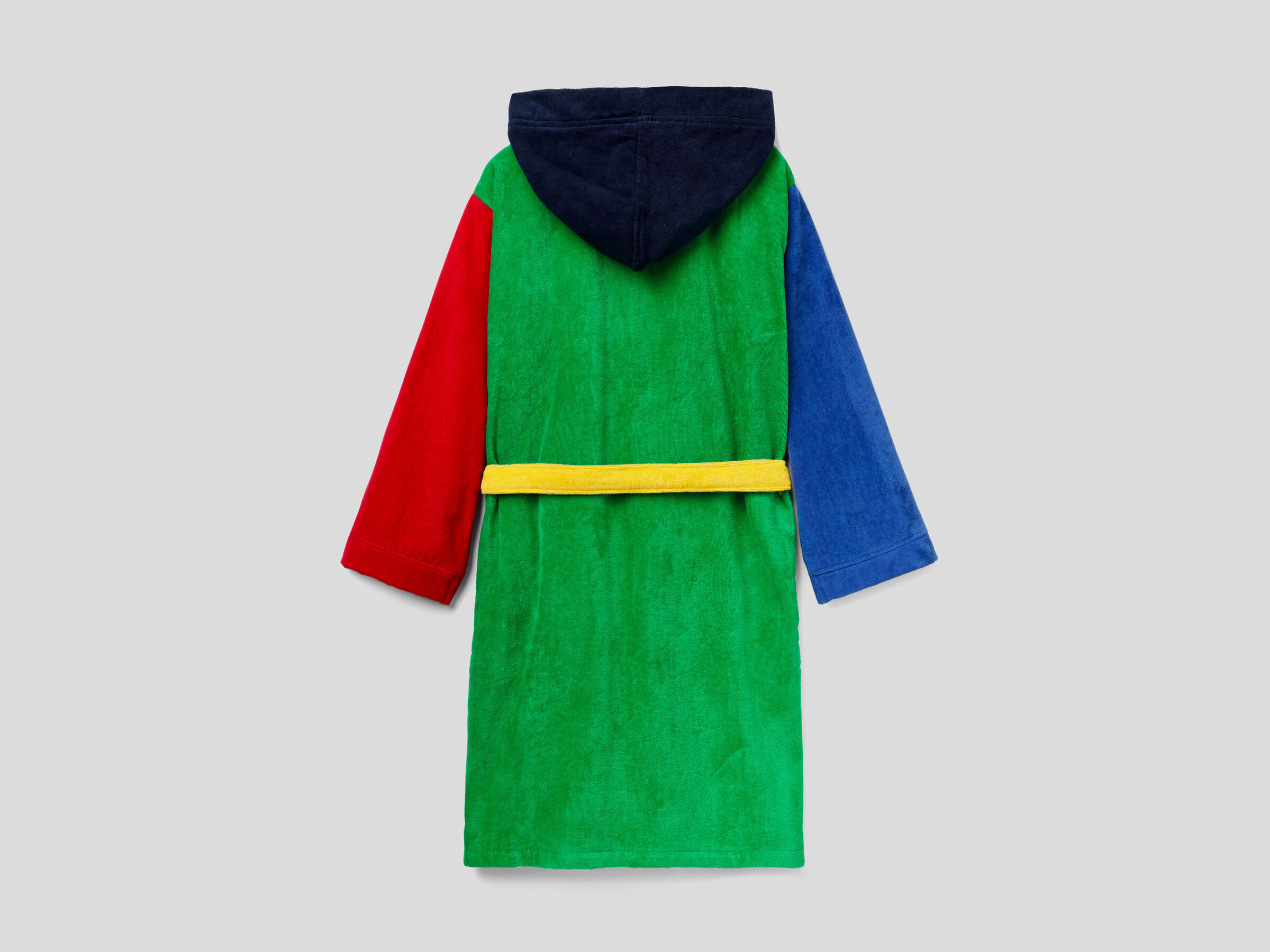 Color block bathrobe image number 6