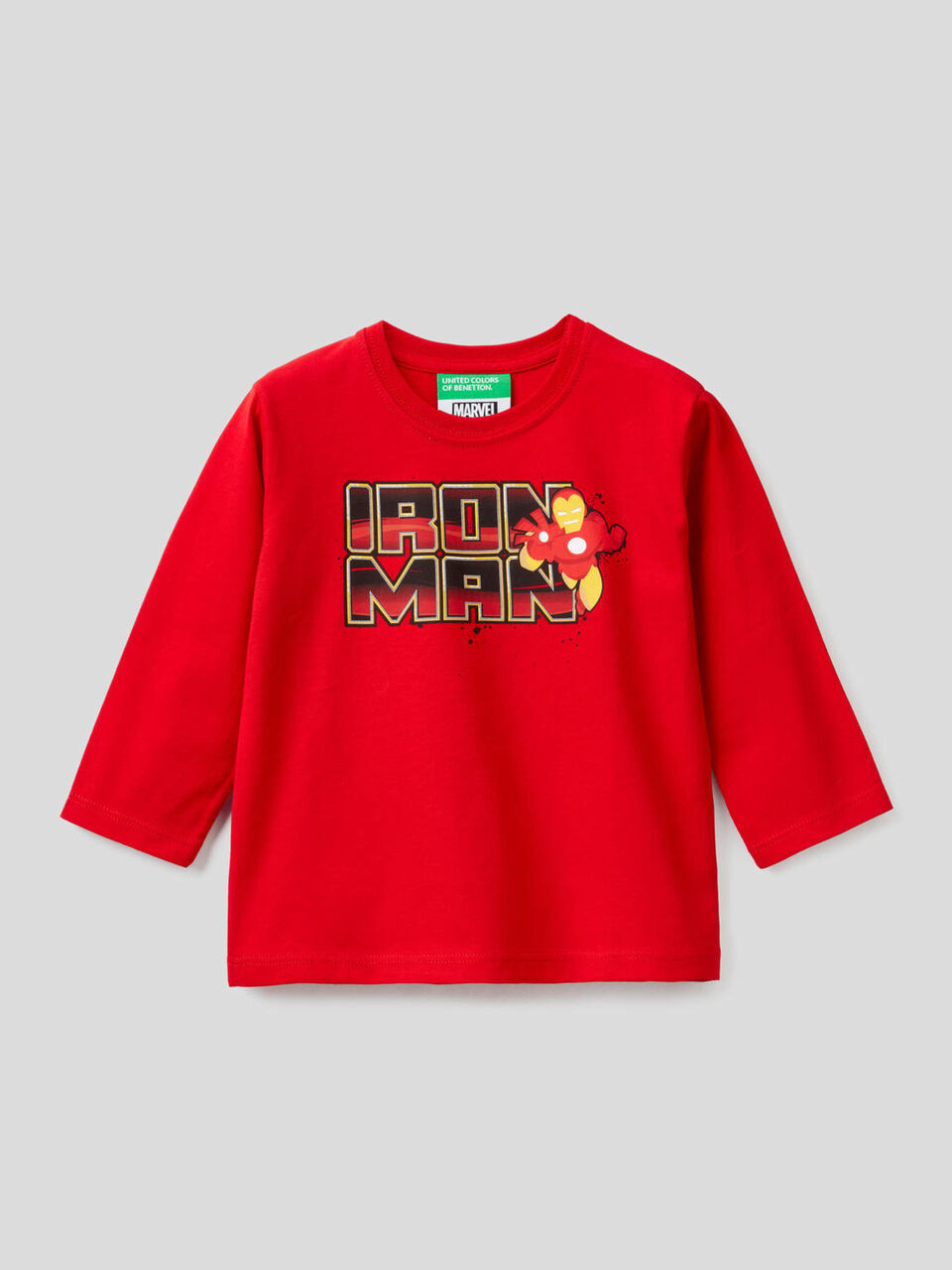 100% cotton t-shirt with Marvel print image number 1