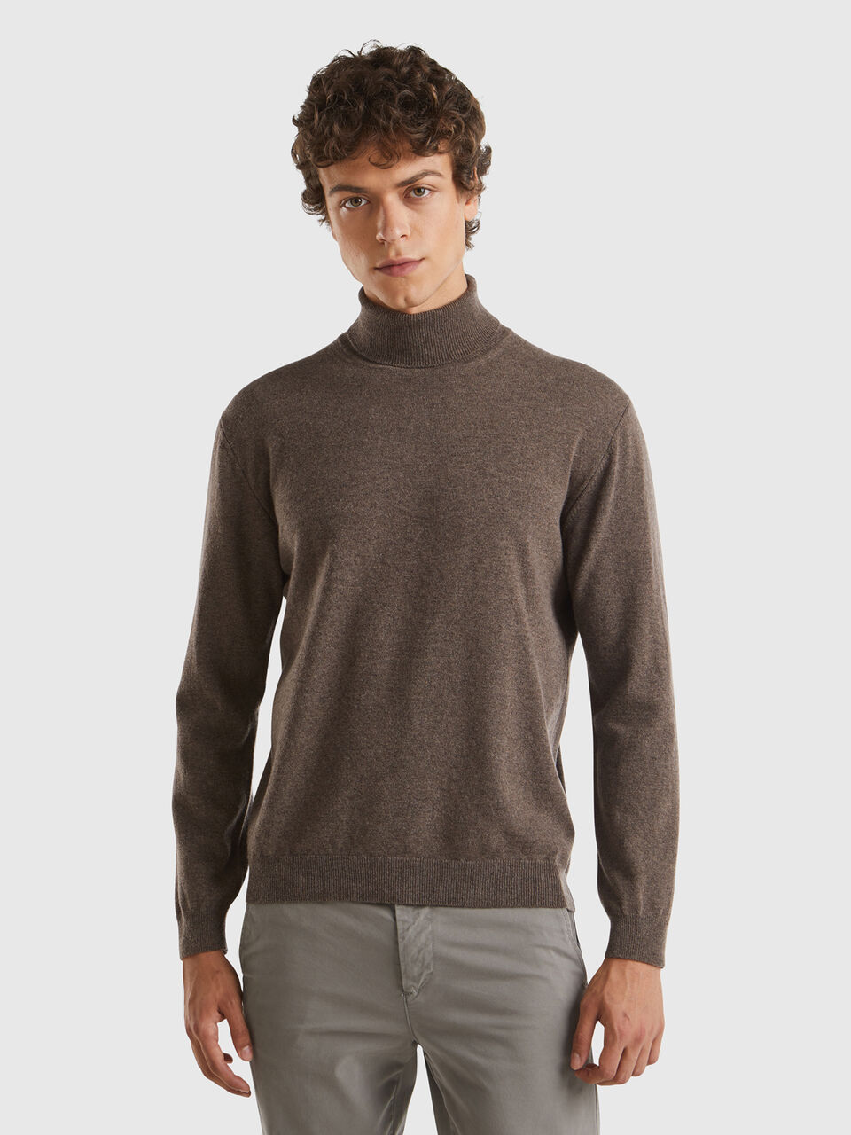TURTLE NECK SWEATER Men image number null