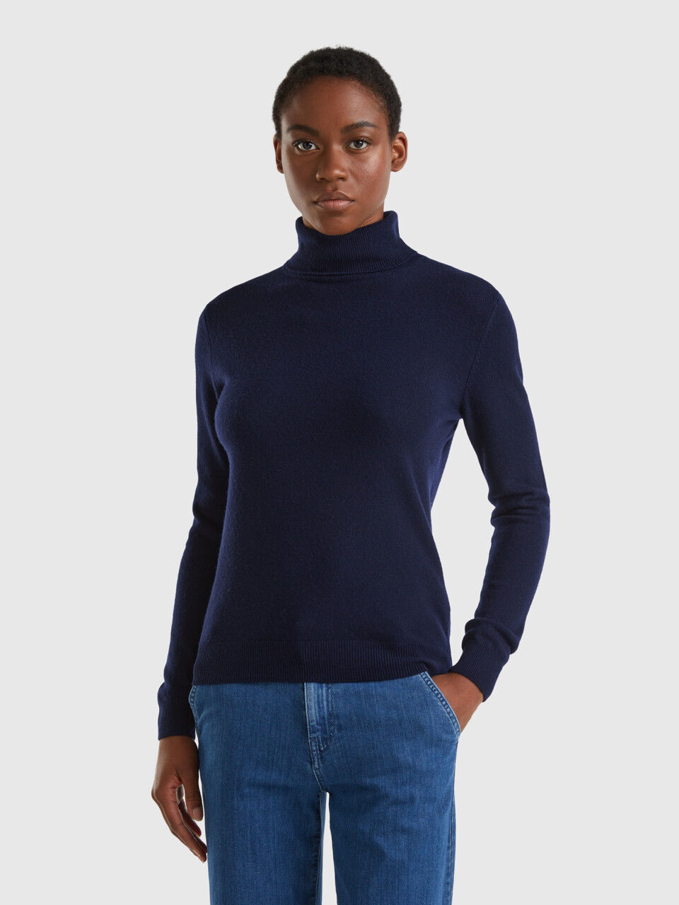Women high neck sweater outlet