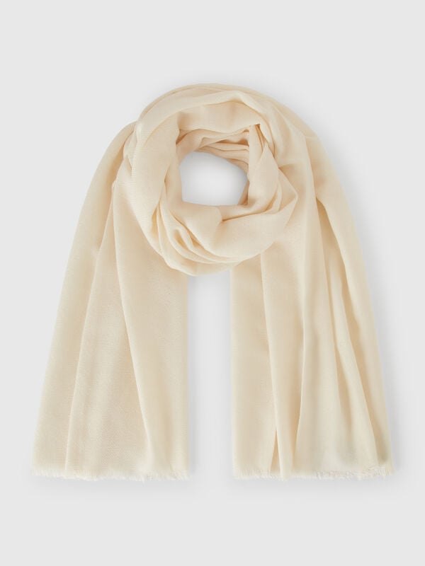 Lightweight viscose blend scarf Women