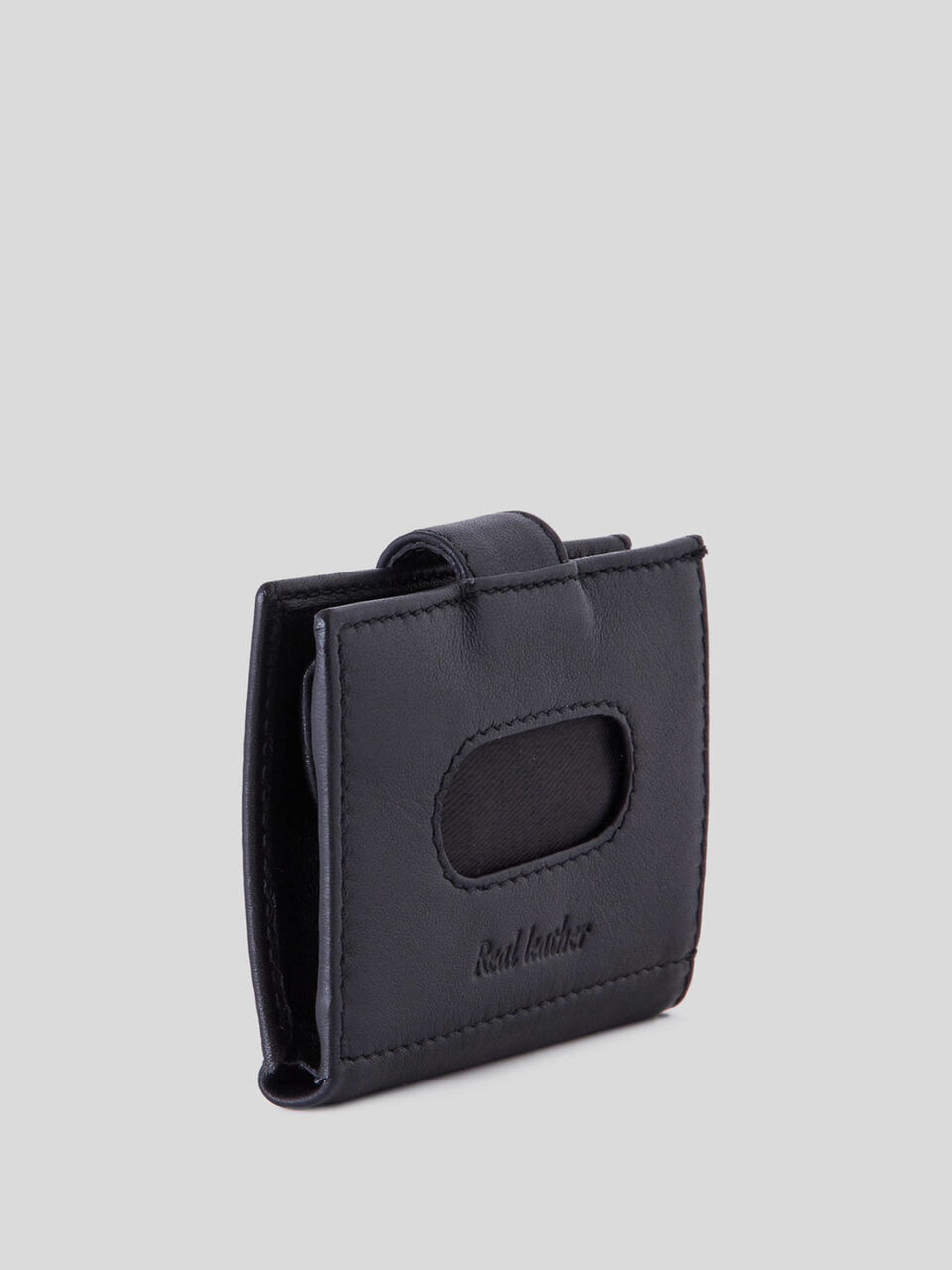 Compact leather wallet image number 2