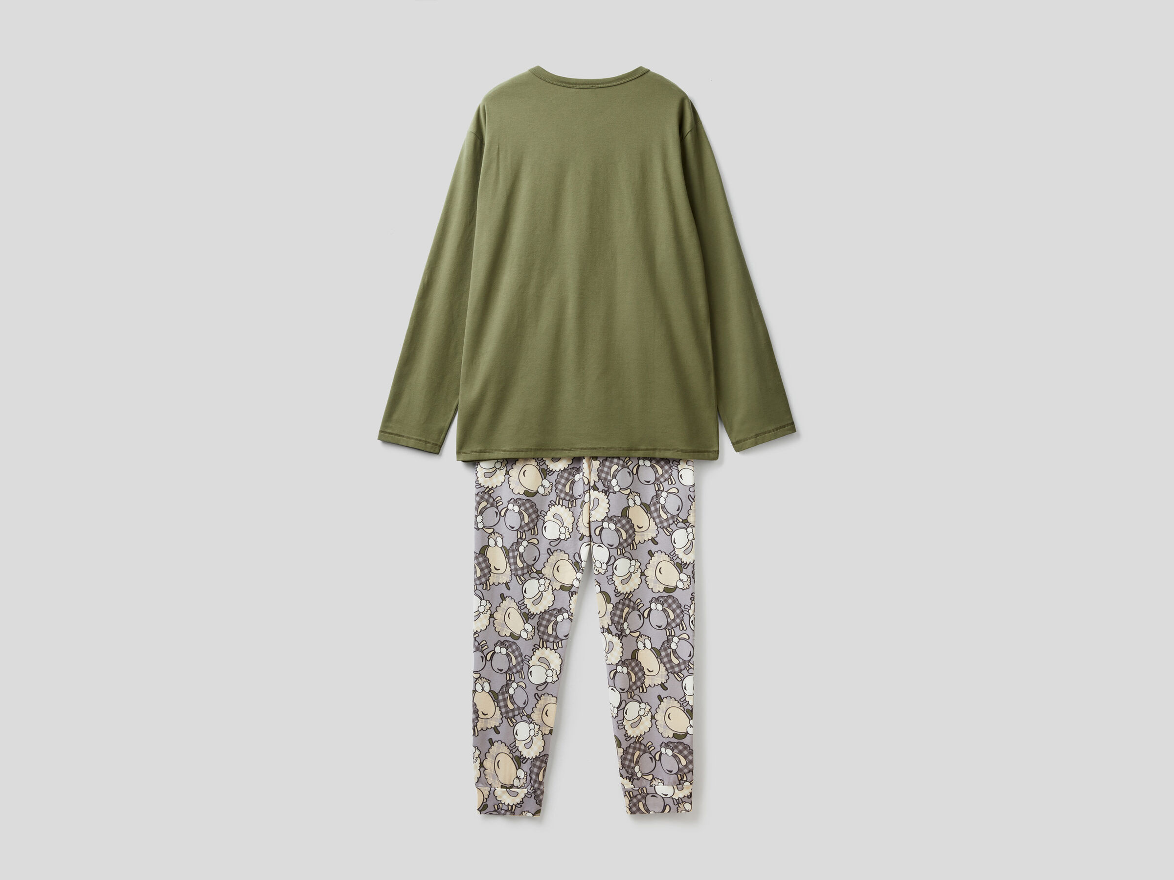 Warm stretch cotton pyjamas image number 5