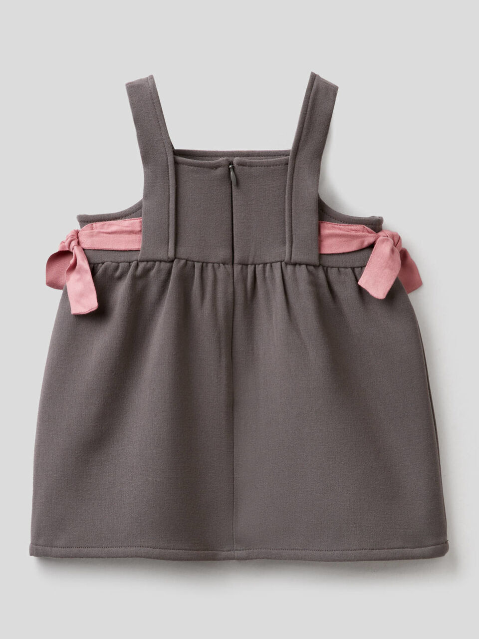 Dungaree dress with bows image number 2