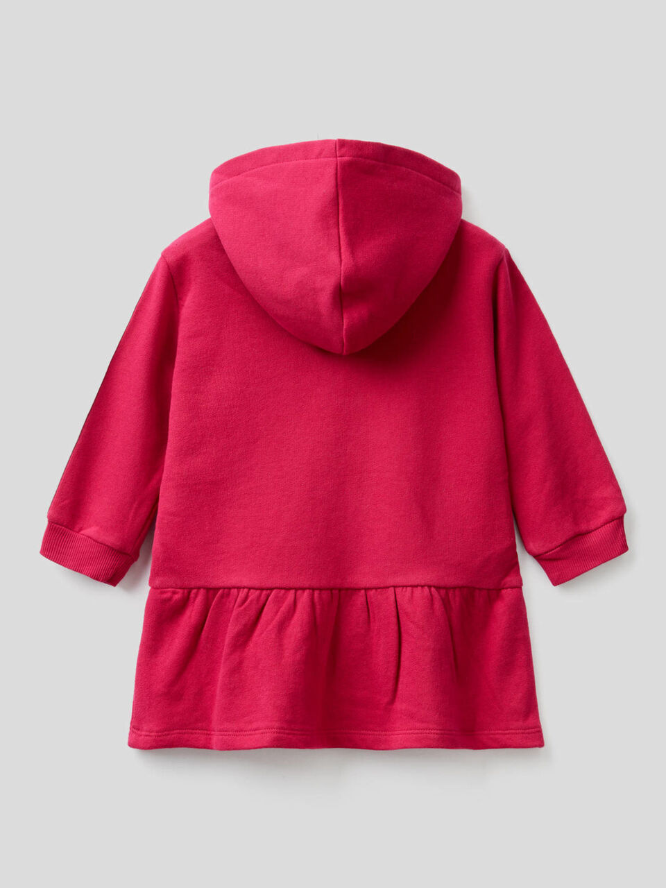 Sweat dress with lurex details image number 2
