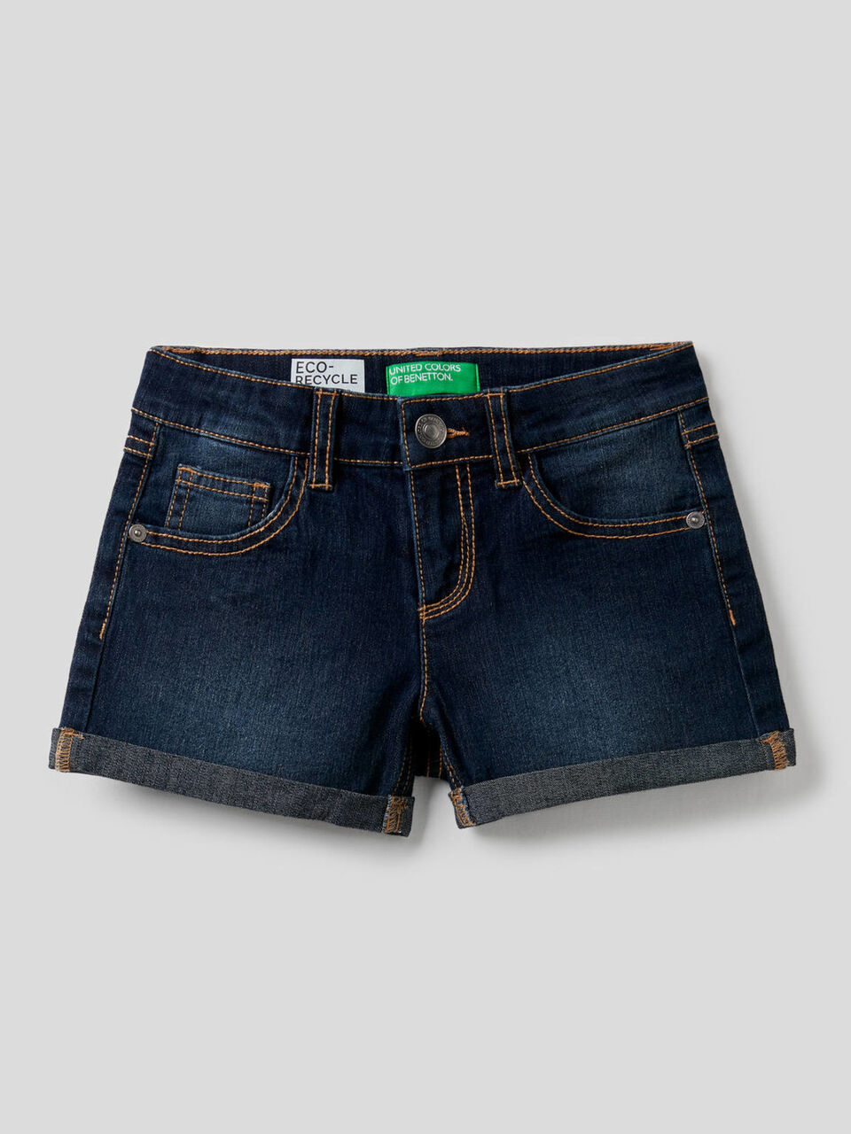 Shorts in stretch cotton image number 1