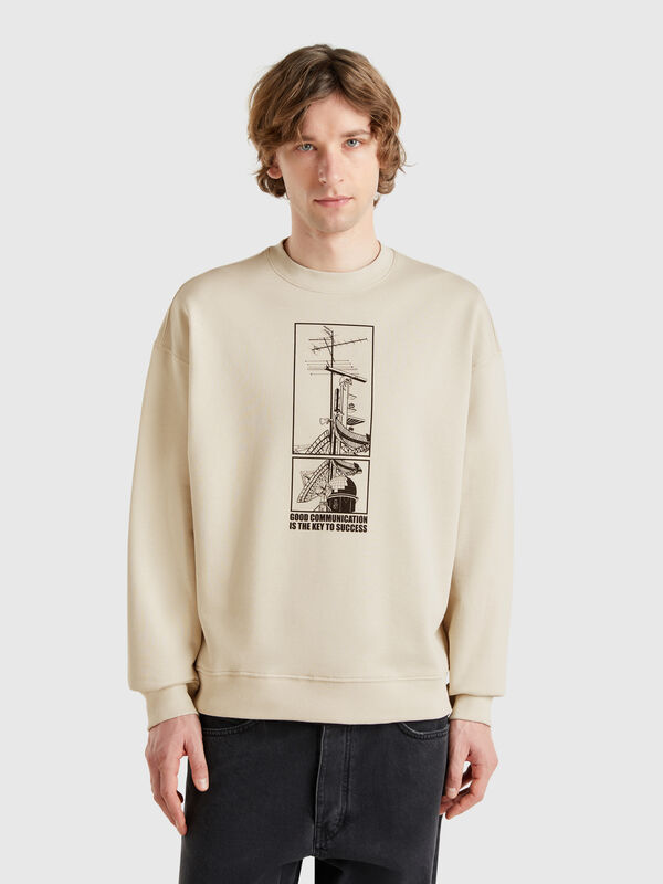 Sweatshirt with print Men