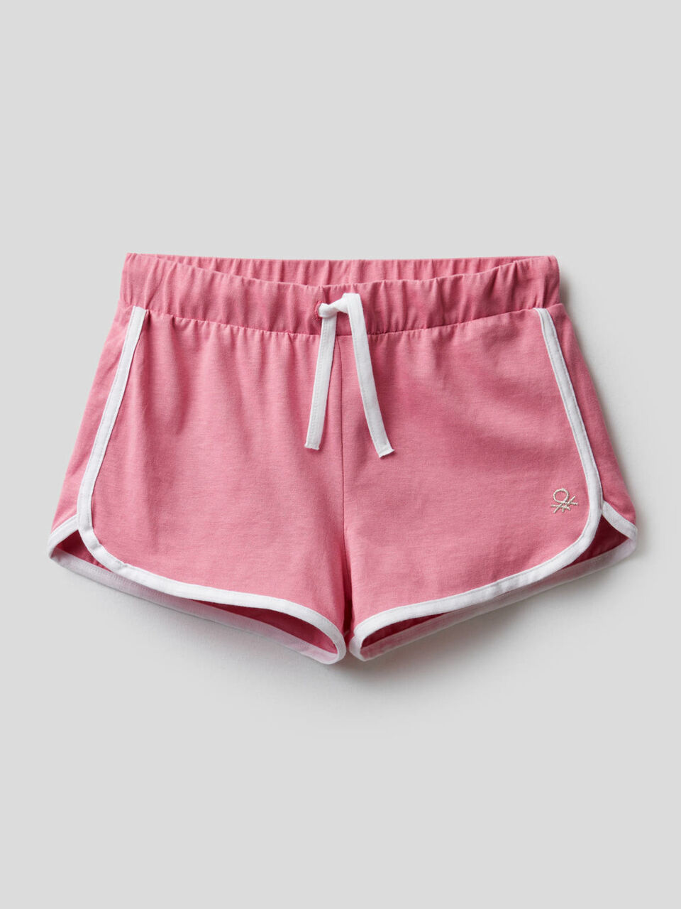 100% cotton runner style shorts image number 1