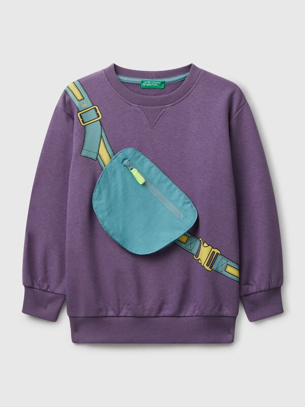 Sweatshirt with kangaroo pocket Junior Boy